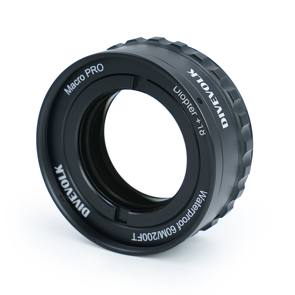 DiveVolk Macro PRO +18 underwater lens
