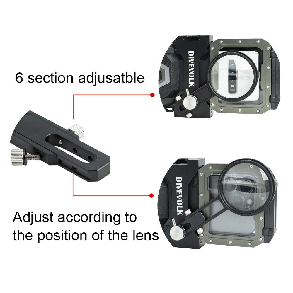 SeaTouch 4 Max Plus expansion clamp, adjustable.