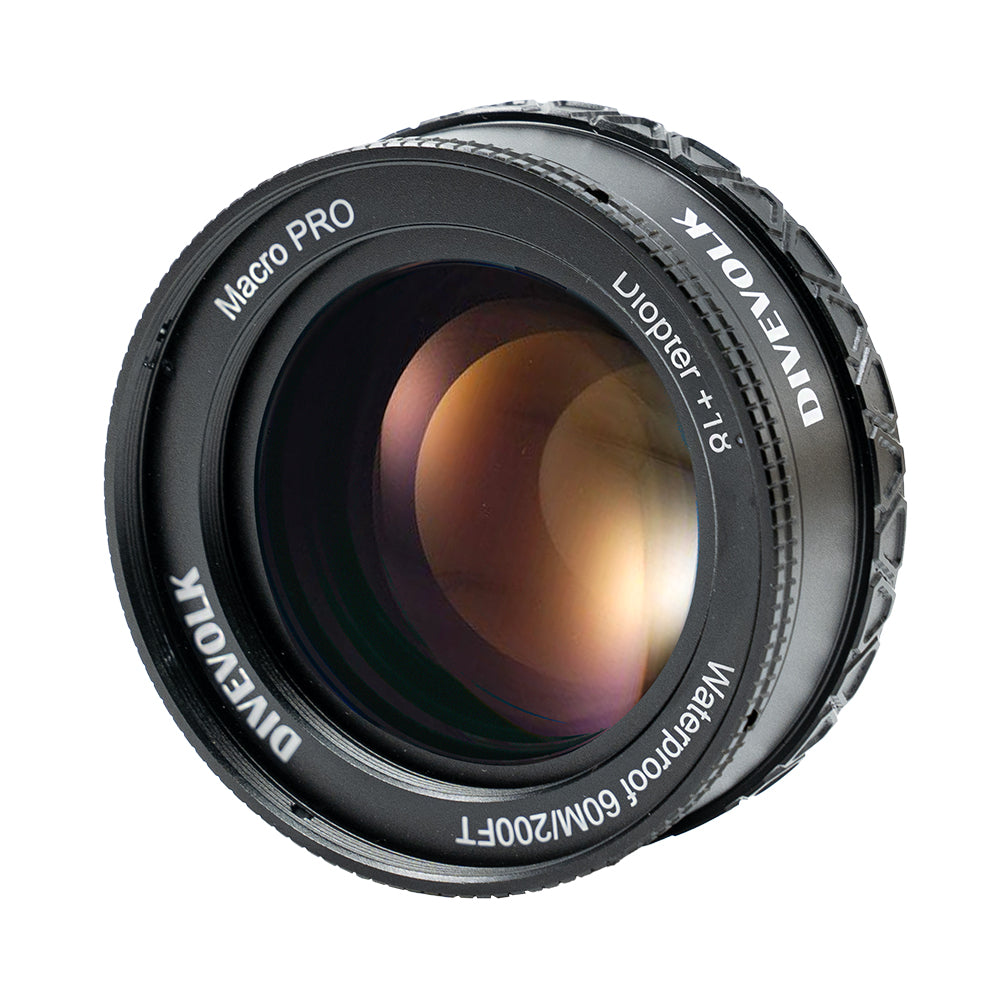 DiveVolk Macro PRO +18 underwater lens
