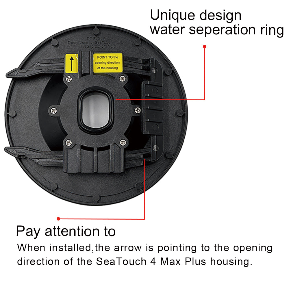 SeaTouch 4 Max Dome Lens Installation