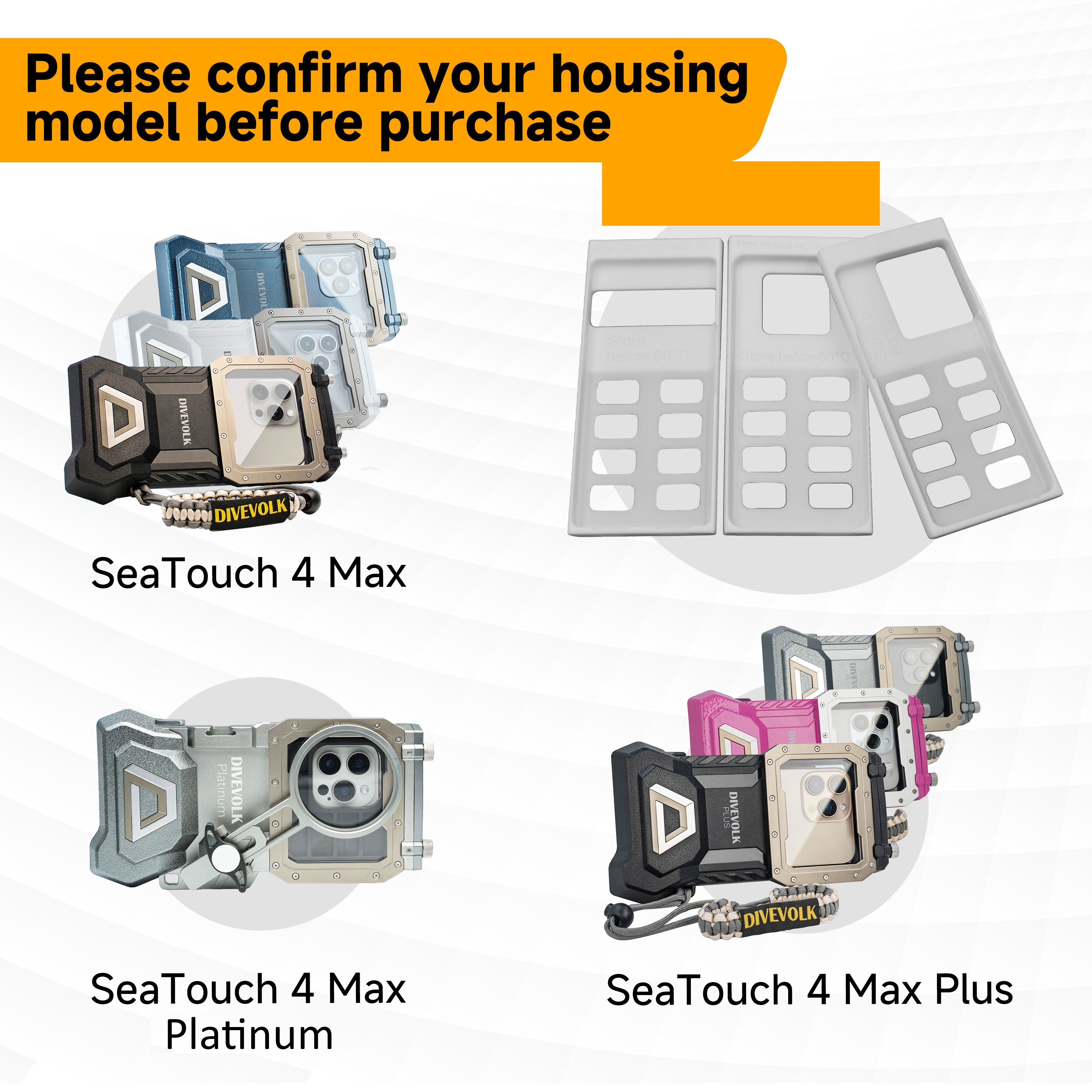 DIVEVOLK Underwater Housing CUSTOMIZED Phone Adapter