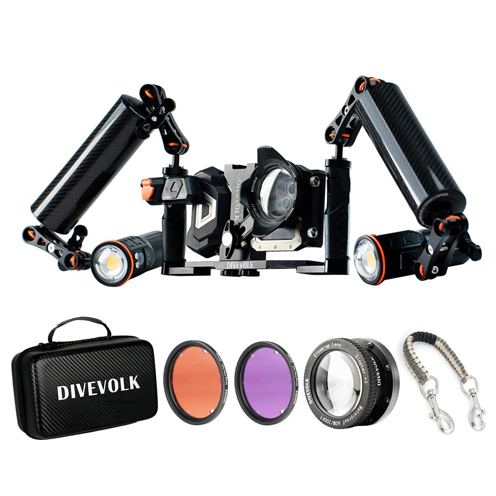 0.6X広角レンズを含むDIVEVOLKSeaTouch4MAXキット 0.6X広角レンズを含むDIVEVOLKSeaTouch4MAXキット