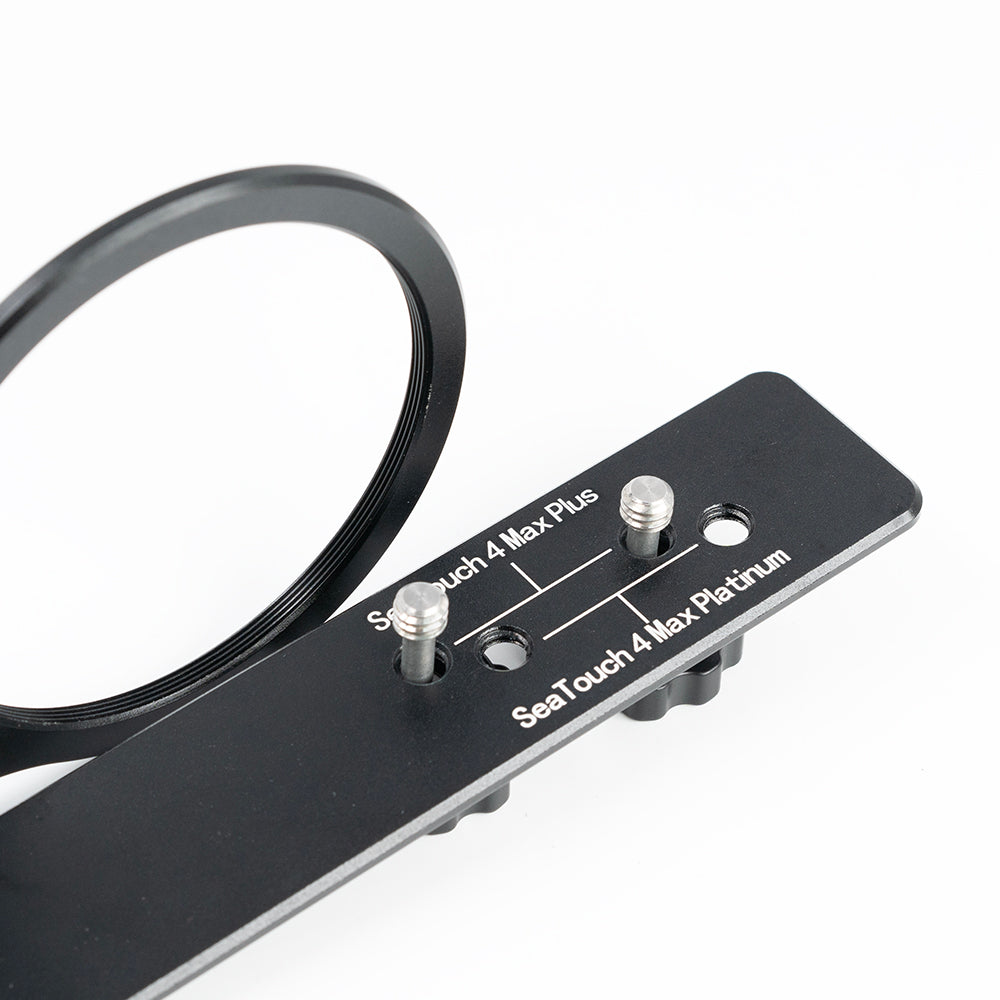 Divevolk Seatouch 4 Max Plus 拡張クランプ、水中写真用 67mm アダプターアーム付き