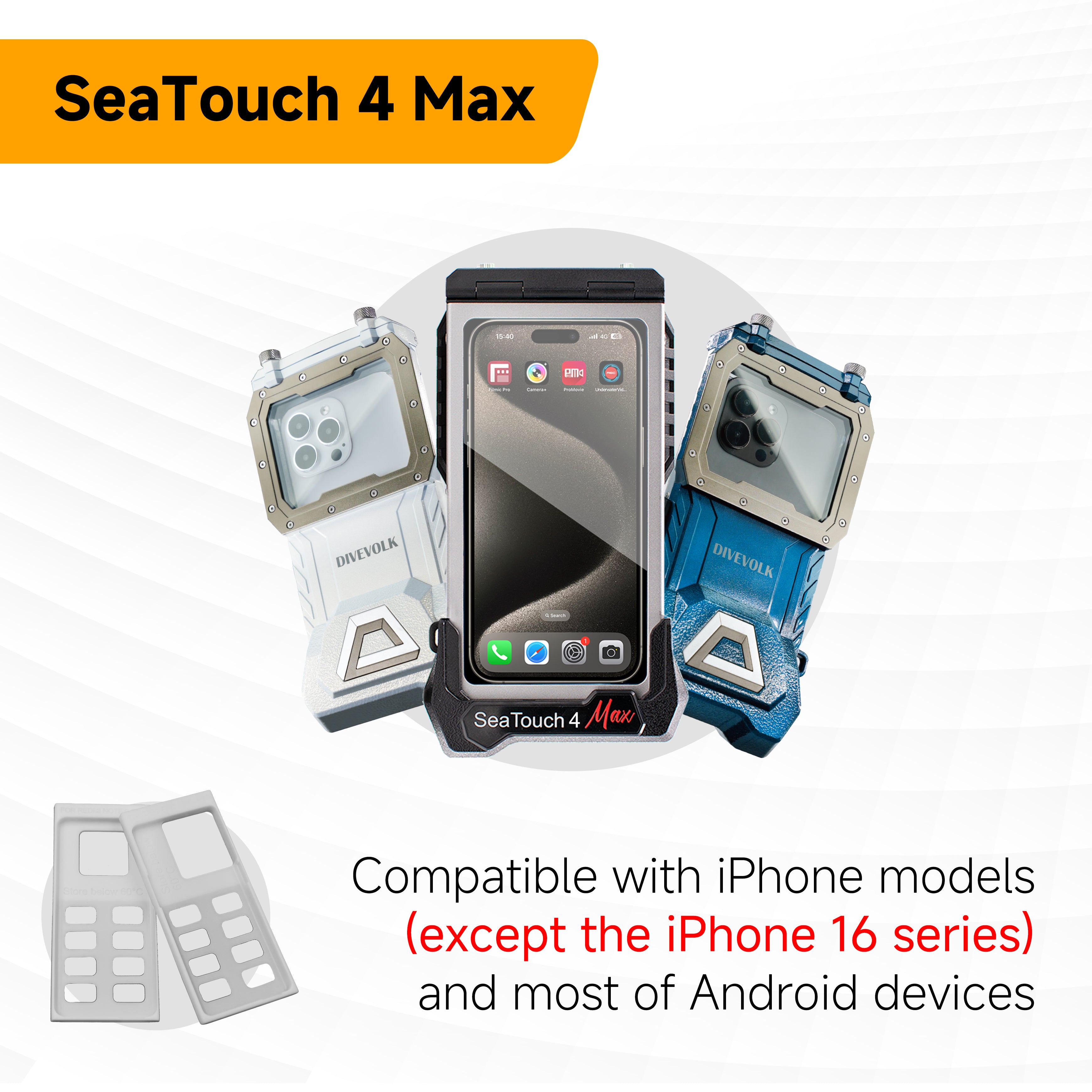 Seatouch 4 MAX PLUS Adaptador PERSONALIZADO para smartphone