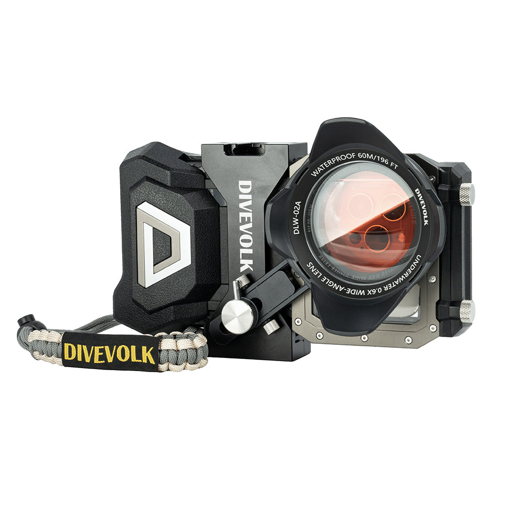 DiveVolk underwater wide-angle lens DLW-02A.
