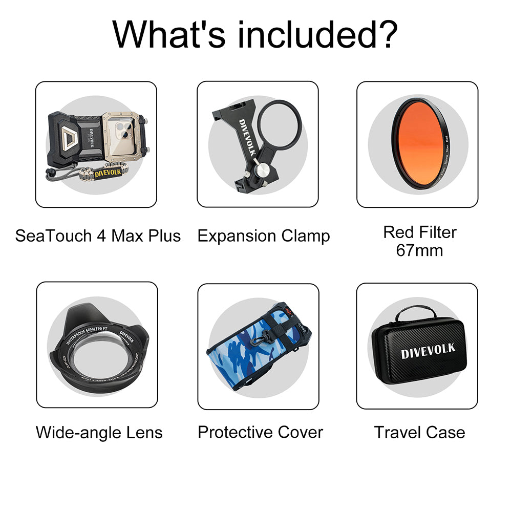 SeaTouch 4 Max Ocean Kit Includes