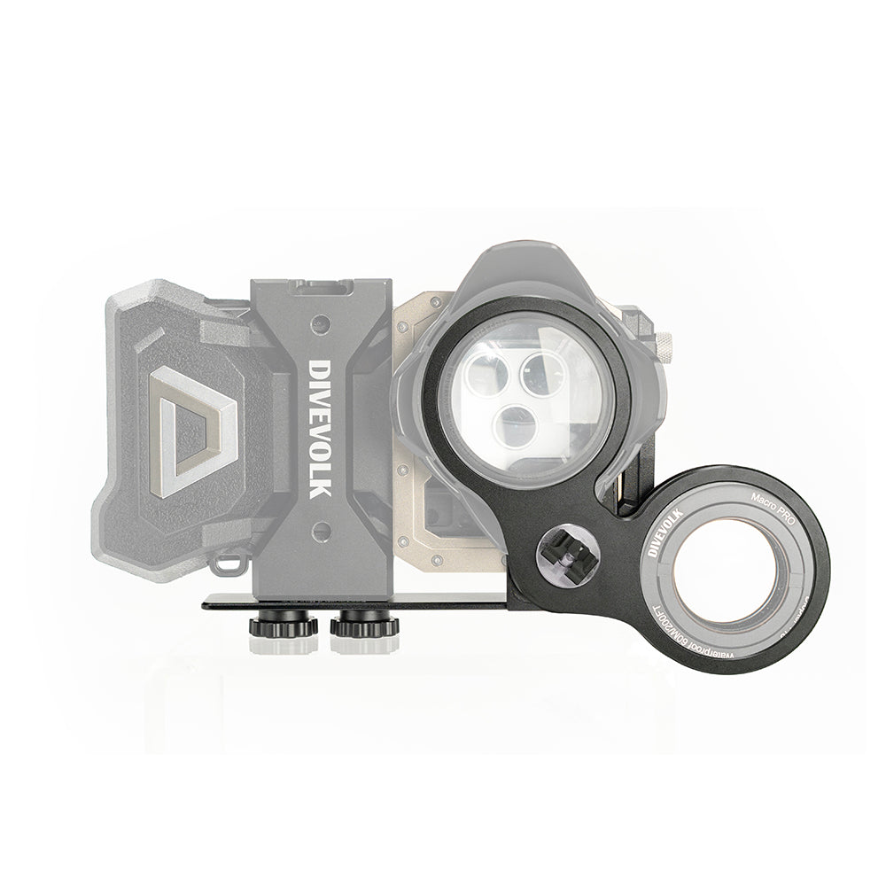 Divevolk Seatouch 4 Dual Lens Adapter for underwater photography