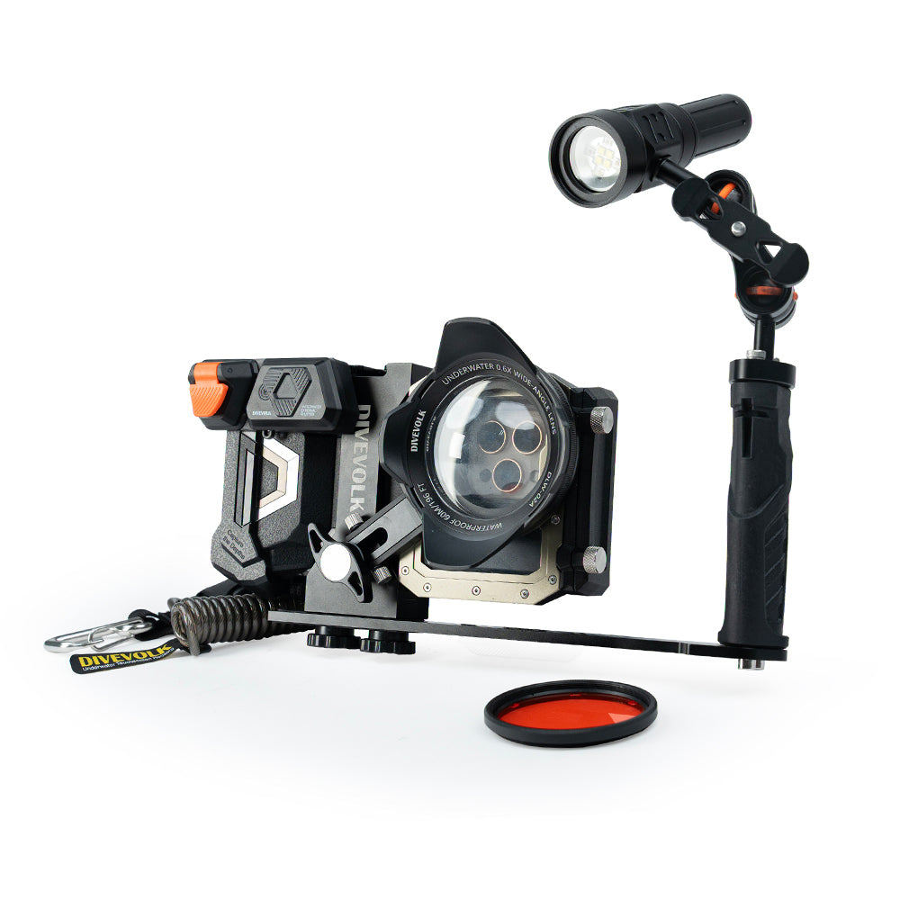 DiveVolk SeaTouch 4 MAX Underwater Housing Kit