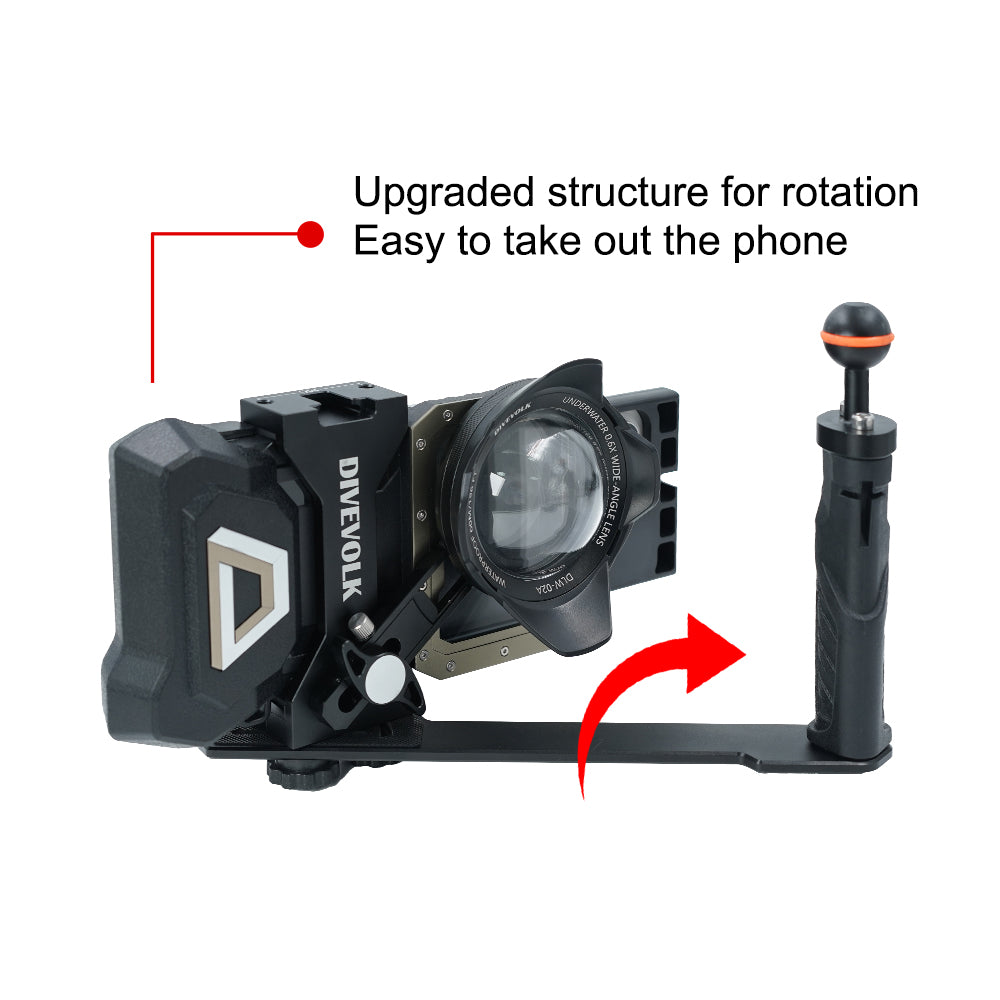 SeaTouch 4 single handle tray: Upgraded rotation structure.
