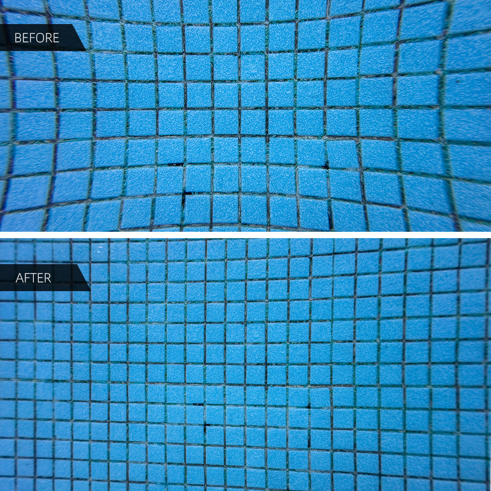 DiveVolk wide lens: Before and after underwater view.