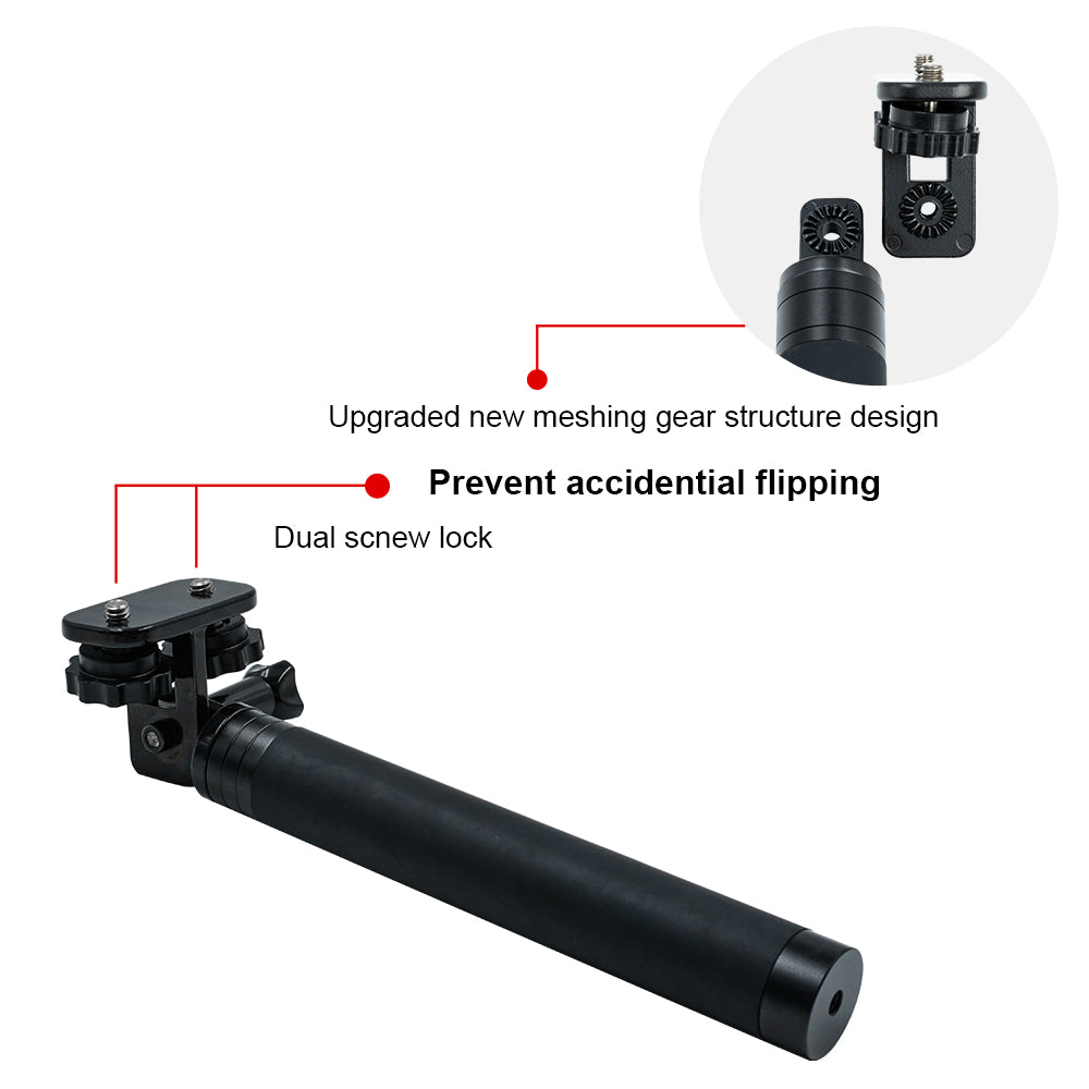 DiveVolk SeaTouch 4 Max dual lock selfie stick.