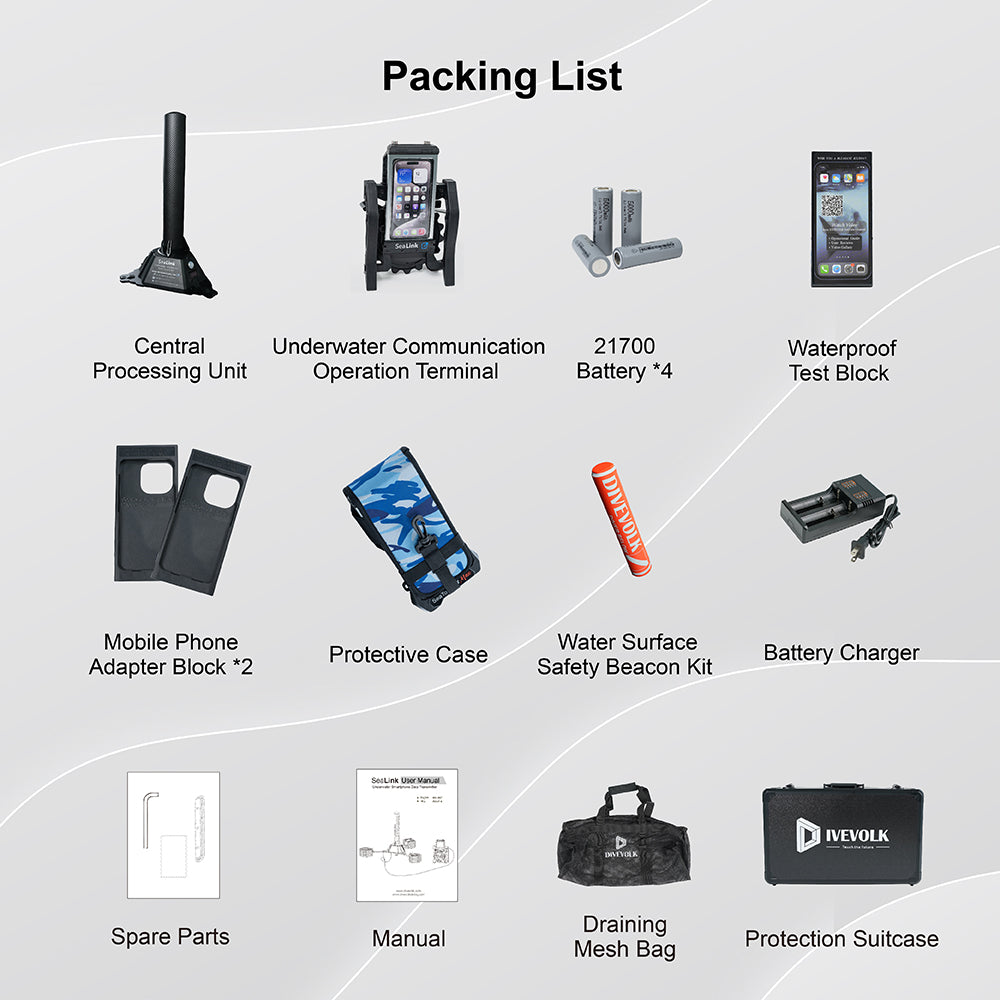 DIVEVOLK appareil de livestreaming sous-marin