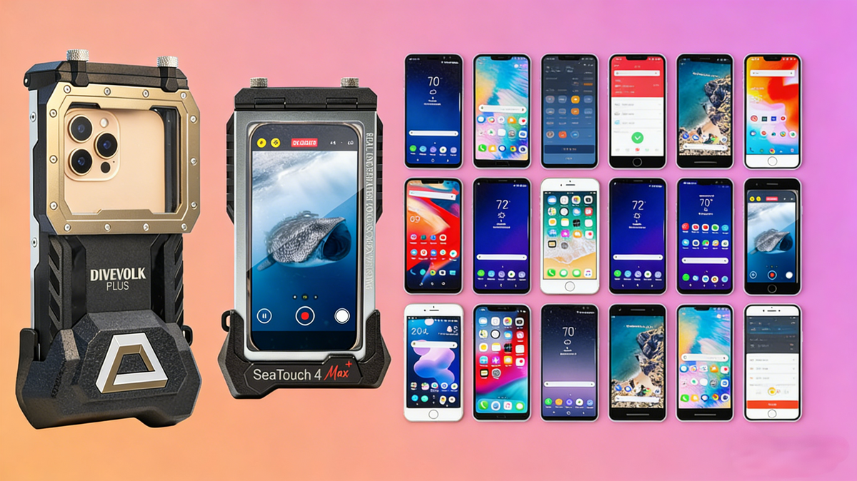 SeaTouch 4 Max ios compatible with different phone mode