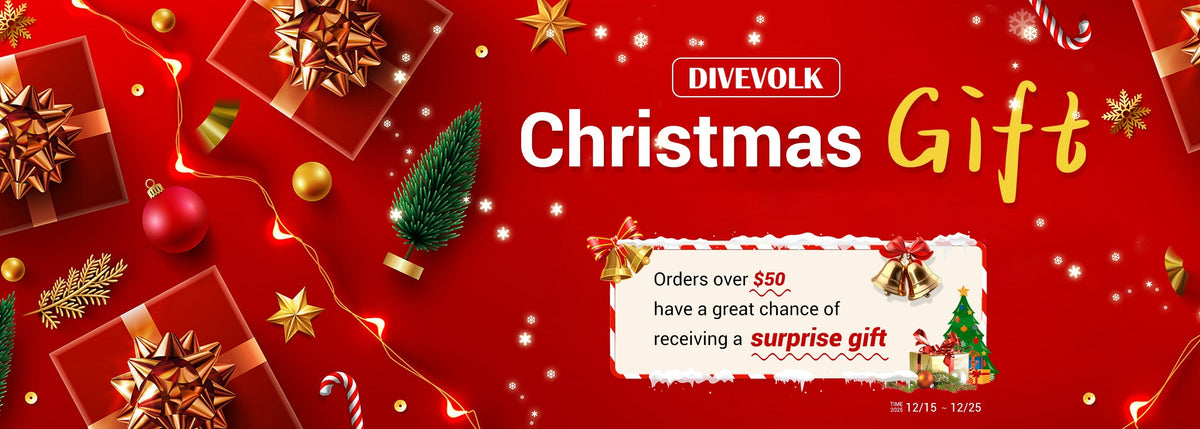 Unwrap the Magic: DIVEVOLK's 2025 Christmas Gift Promotion!