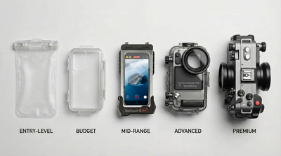 Cheap vs Premium Waterproof Phone Housings: What’s the Real Difference?