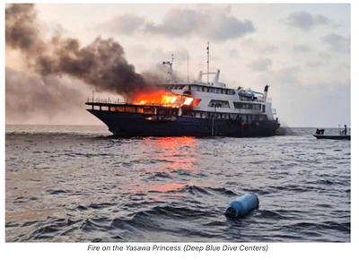 Maldives liveaboard fire