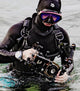 diver with divevolk housing rig