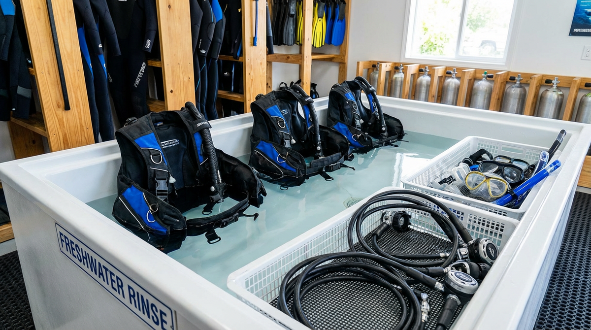 8 Dive Gear Maintenance Mistakes You're Making Daily