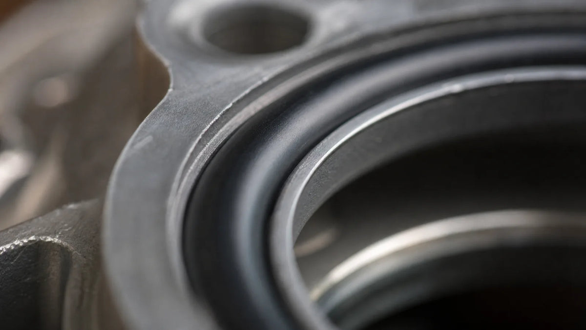 o ring seal groove macro detail
