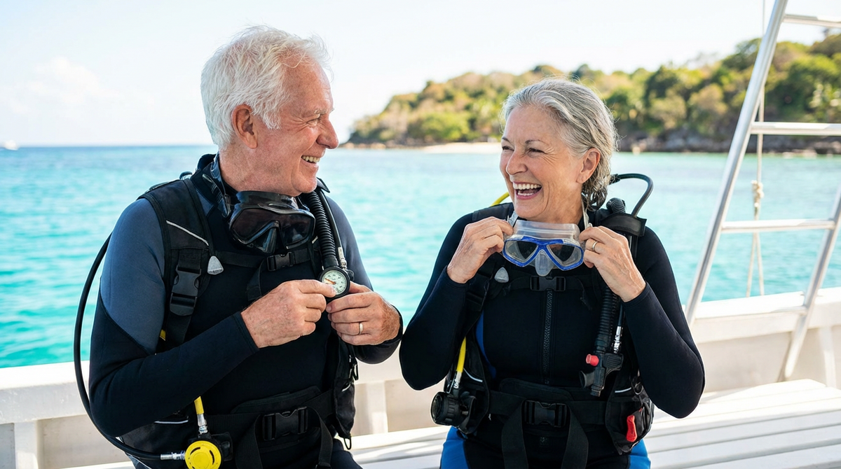 Can Older Adults Still Scuba Dive? Senior Safety Guide