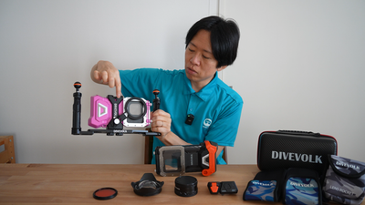 shiro dive divevolk seatouch accessories setup