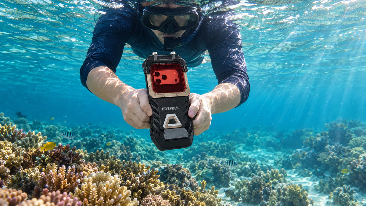 snorkeler seatouch 6 pro red filter shallow reef