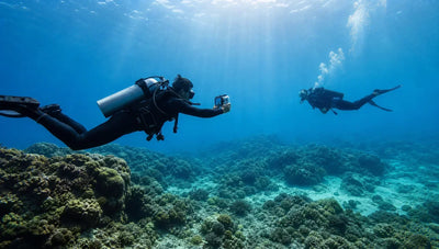 stable underwater video shot phone housing