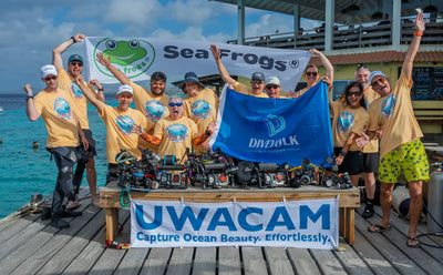 underwater video workshop bonaire 2026 group uwacam divevolk
