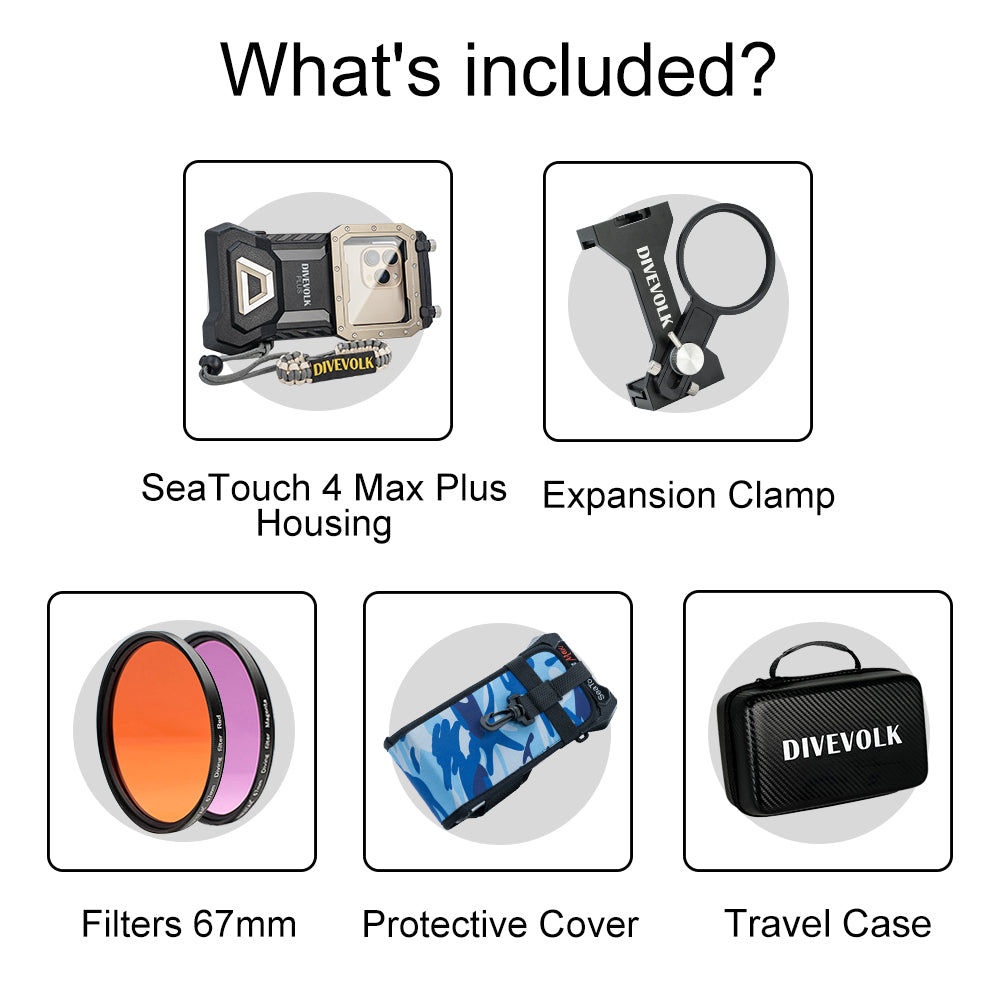 SeaTouch 4 Max housing and accessories