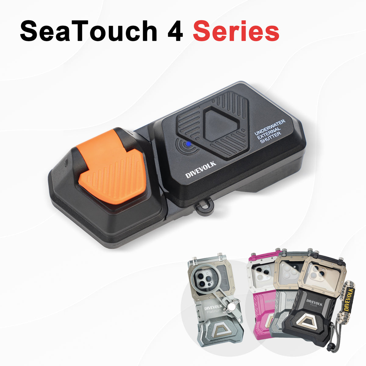 DIVEVOLK underwater external shutter bluetooth trigger