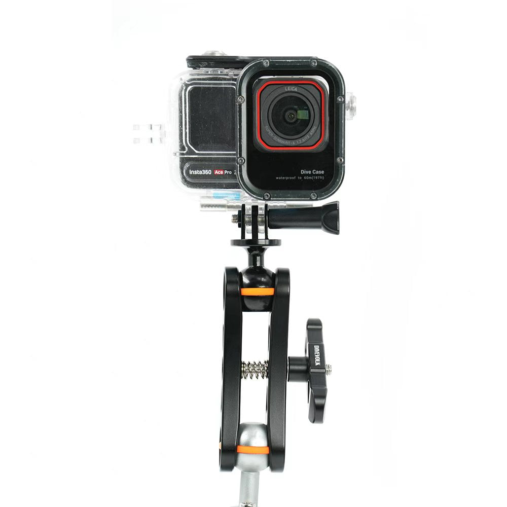 Action Camera to ball head GoPro, DJI Action, Insta360 camera