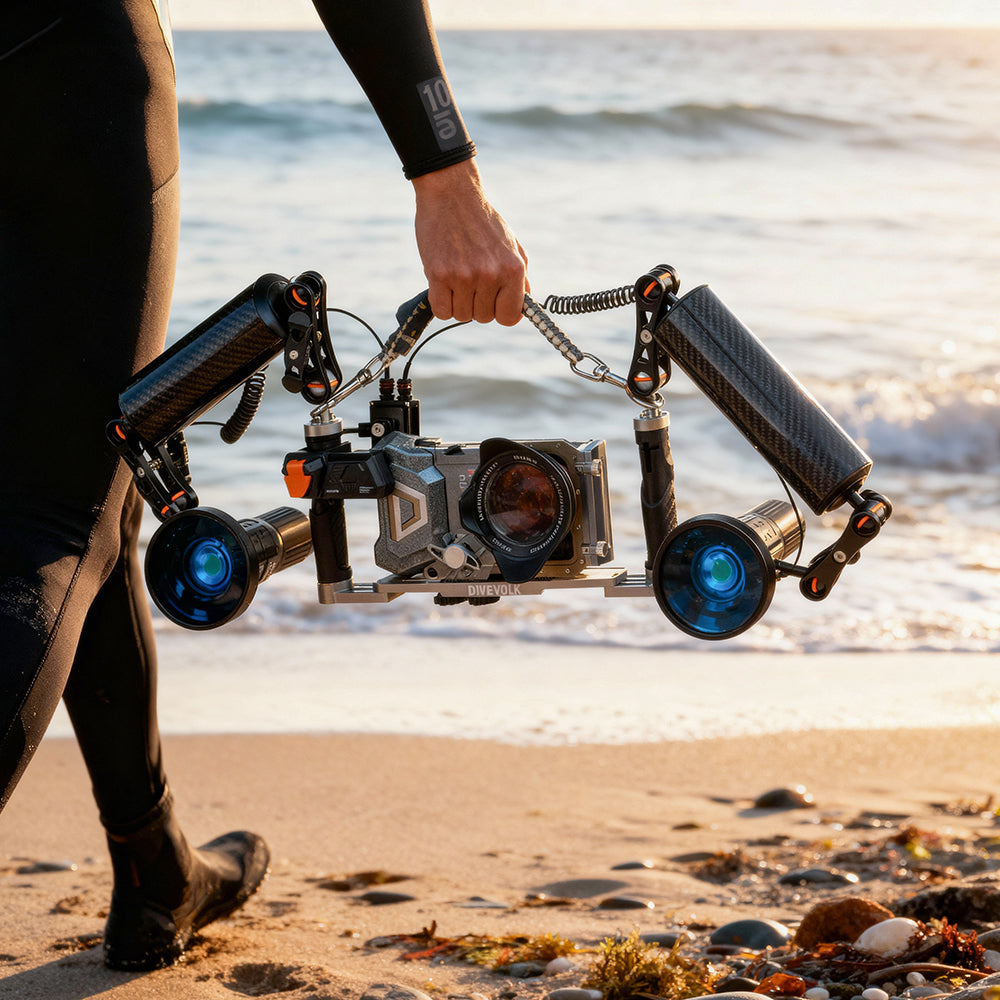 DIVEVOLK SeaTouch 4 Max Platinum Underwater Housing Almighty Kit 