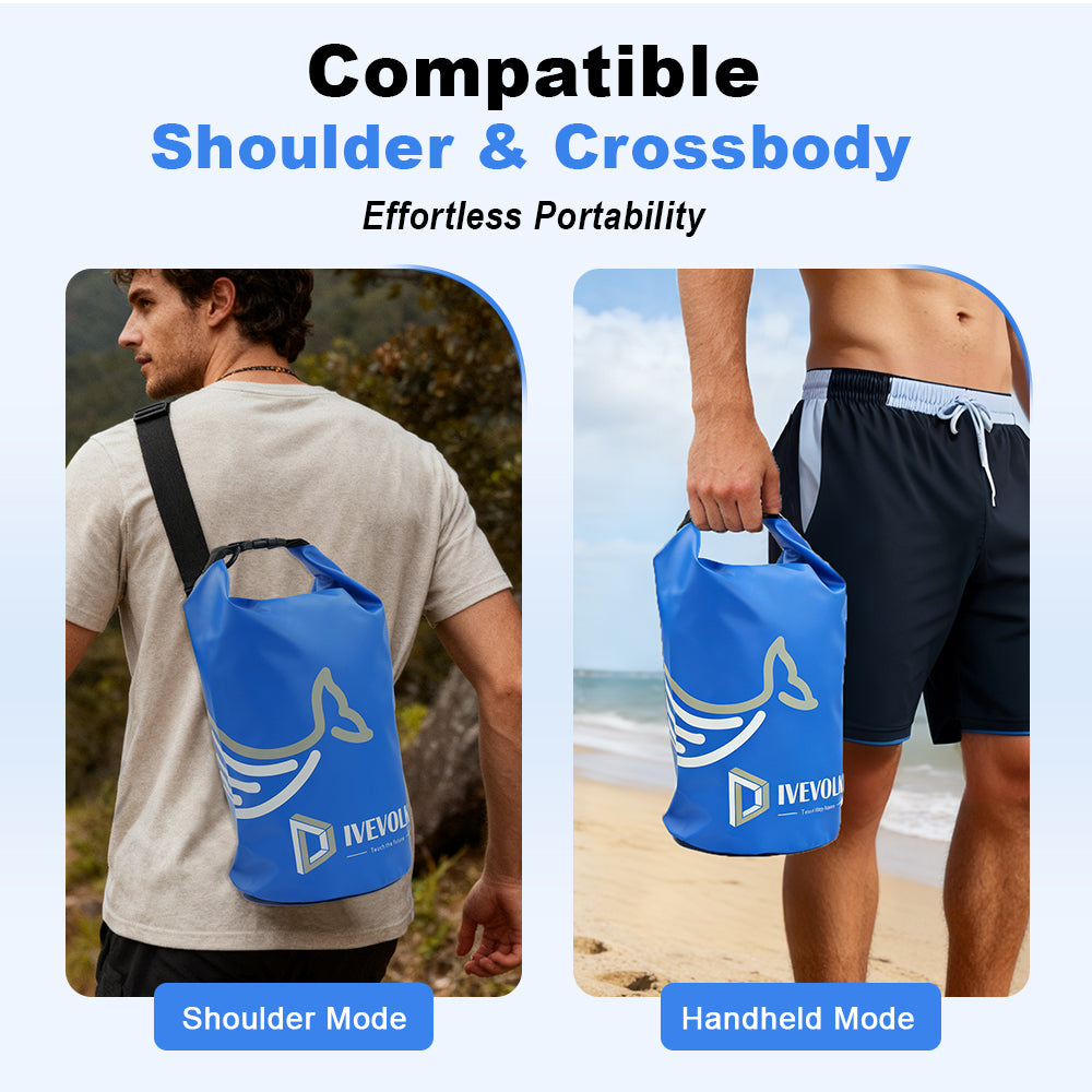 DIVEVOLK T-shirts à col rond à séchage rapide pour hommes et Weman's Active