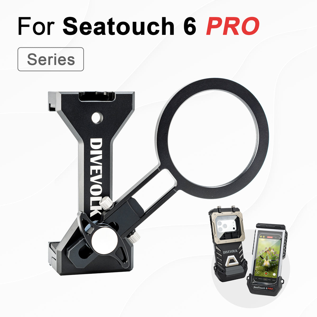 Divevolk Seatouch 6 Pro  Expansion Clamp