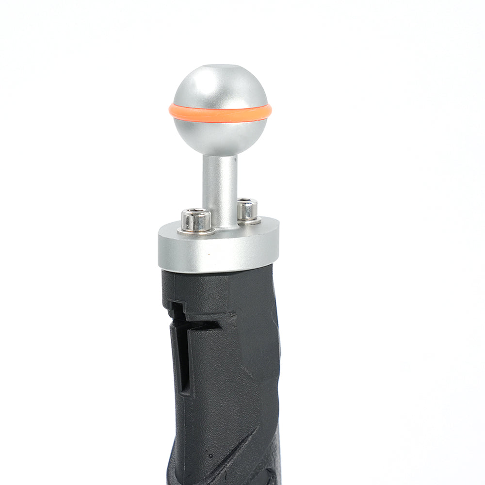 DIVEVOLK 双手柄托盘，适用于智能手机水下外壳、紧凑型相机外壳、运动相机、Gopro、DJI Action、Insta360