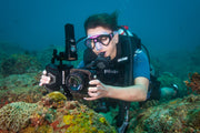 水中+12.5クローズアップレンズ、DIVEVOLKハウジングおよびカメラ用の光学ウェットレンズ