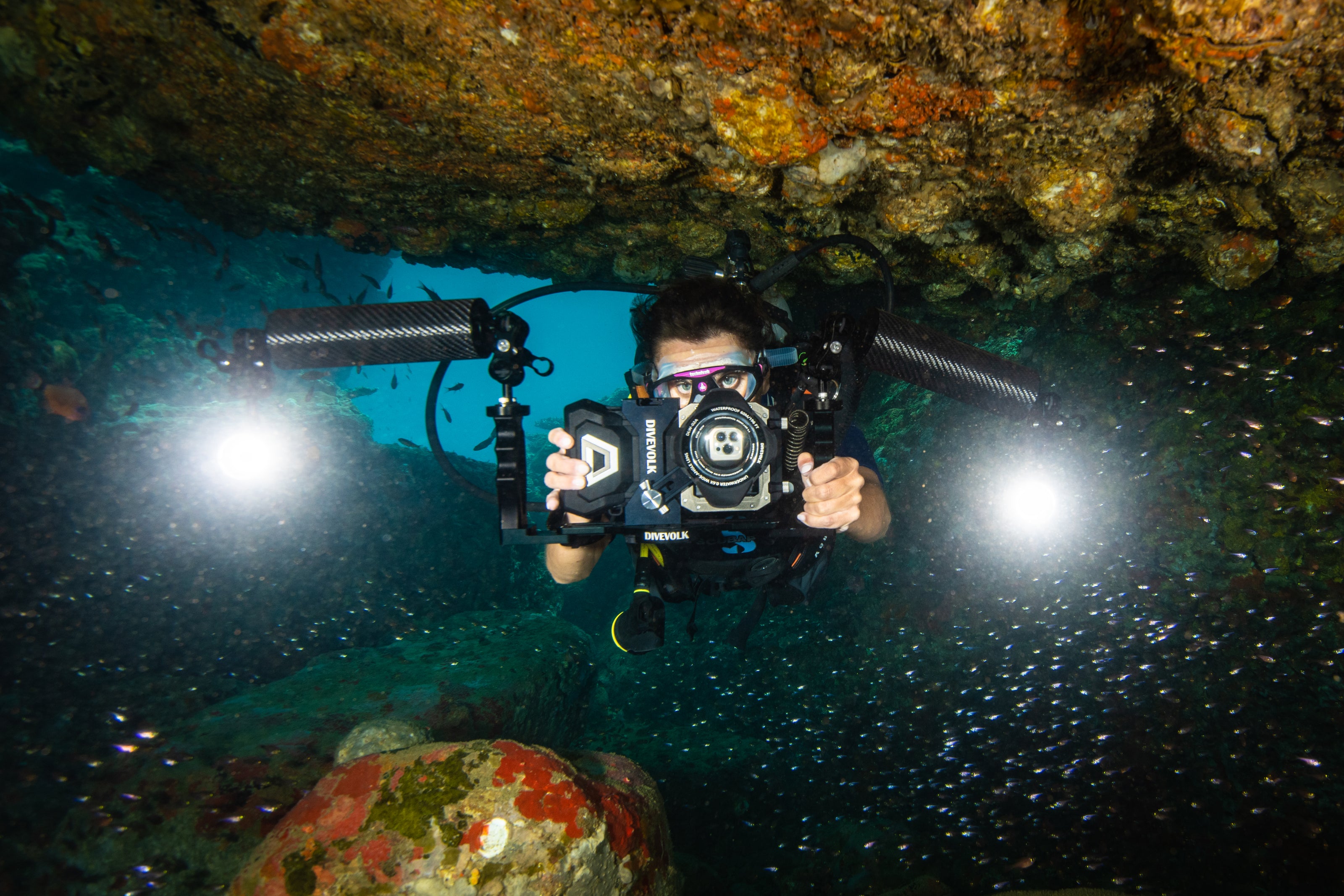 Divepro Triple Butterfly Clamp