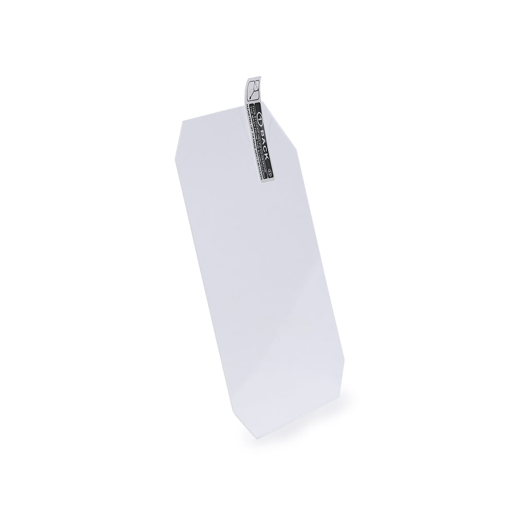 Single tempered glass protective film with BACK peel tab — precision cut to match SeaTouch 6 PRO housing glass shape.