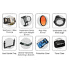 DIVEVOLK SeaTouch 3 PROダイブライトキット/水中電話ダイビングハウジング（2000ルーメンダイブライト電話ダイビングケース、防水電話ケース、スマートフォンハウジング、iPhoneダイビングケースを含む）、