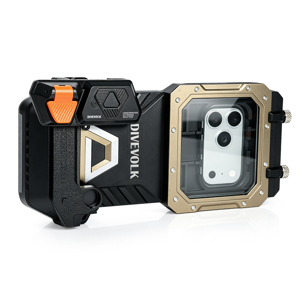 Pre-Order (Ships Oct 15)-DIVEVOLK Underwater External Shutter for Seatouch 6 pro Underwater Housing