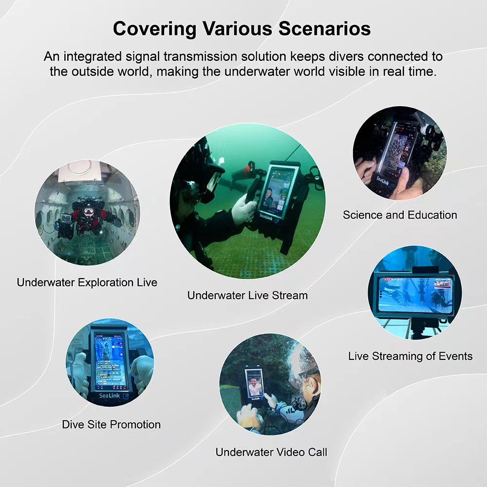 DIVEVOLK appareil de livestreaming sous-marin