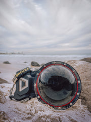 Unterwasser-Weitwinkel-Vorsatzobjektiv X0.6 für DIVEVOLK-Gehäuse und Action-Kamera