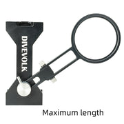 Divevolk Seatouch 4 Max Expansion Clamp with 67mm adapters arm